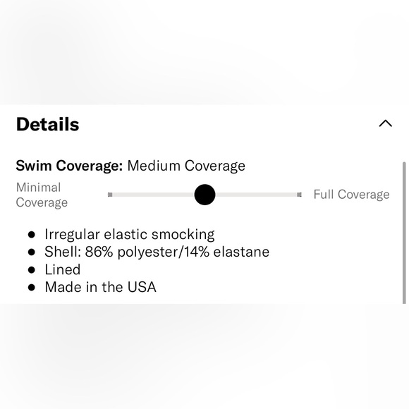 NWT Mara Hoffman High Rise Yellow smocked bikini bottom - Picture 5 of 5